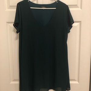 Lulus Hunter Green Dress